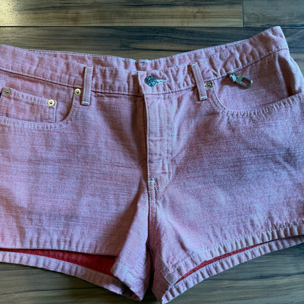 Polo Jeans Co. Ralph Lauren Coral Denim “Saturday Short” | Size 10 ☀️ - Picture 3 of 11